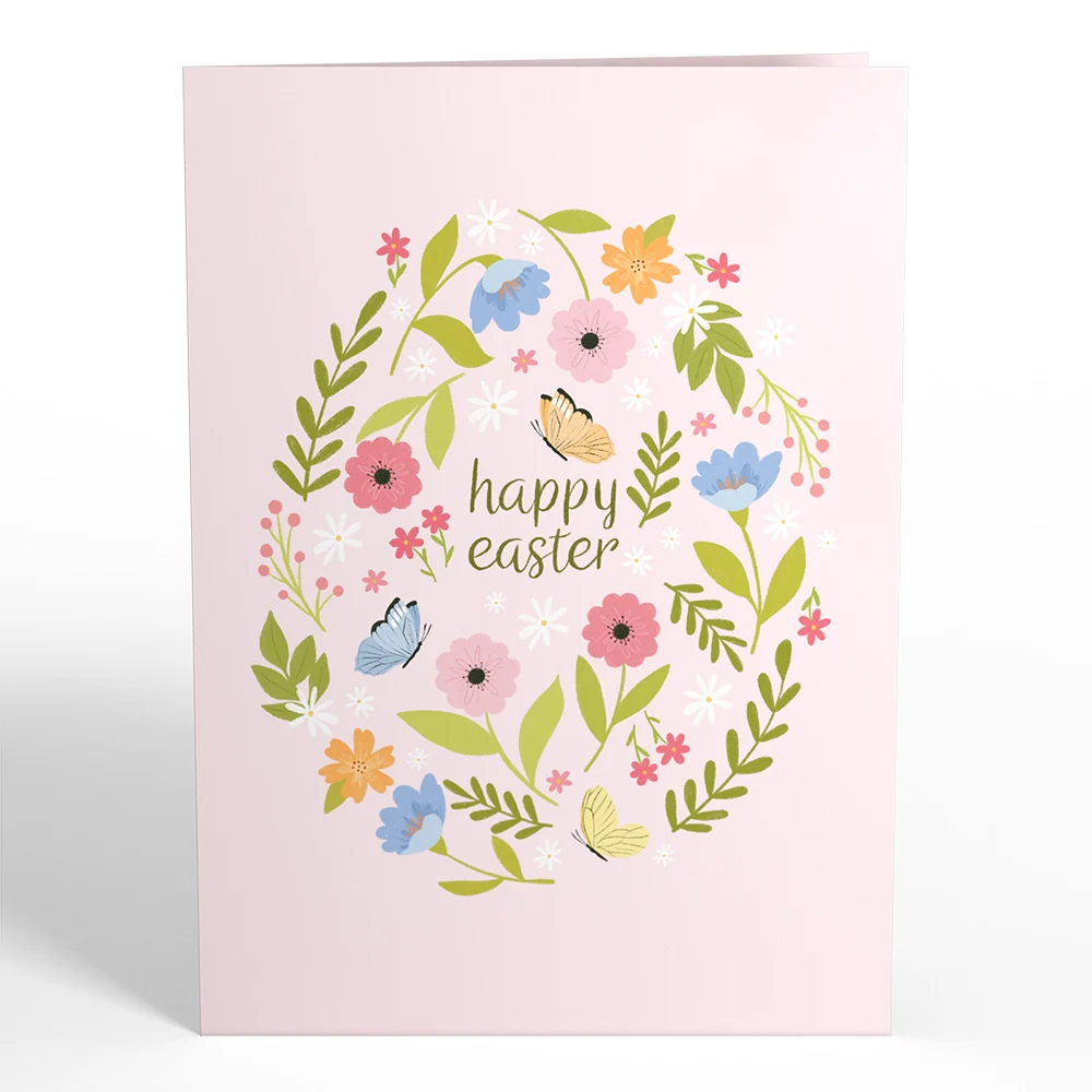Lovepop Happy Easter Bunny Amid the Blossoms Pop-Up Card - Image 4