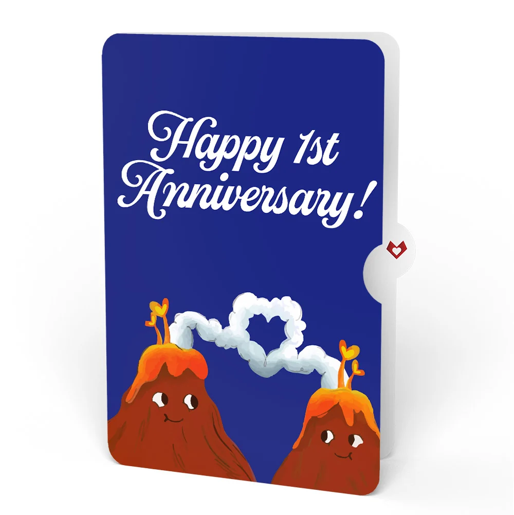 Lovepop I Lava You 1st Anniversary Pop-Up Card and Sentiment Set - Image 4