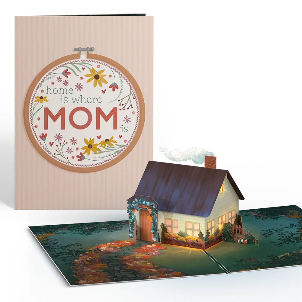 Lovepop Home Is Where Mom Is Light-Up Pop-Up Card - Image 3