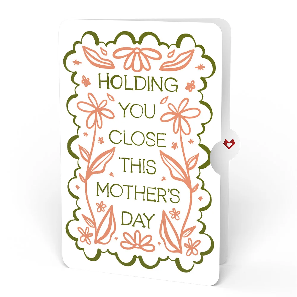 Lovepop Charming Flower Bunch Mother’s Day Pop-Up Card and Vintage Blossom Sentiment Set for Mom Cream - Image 4