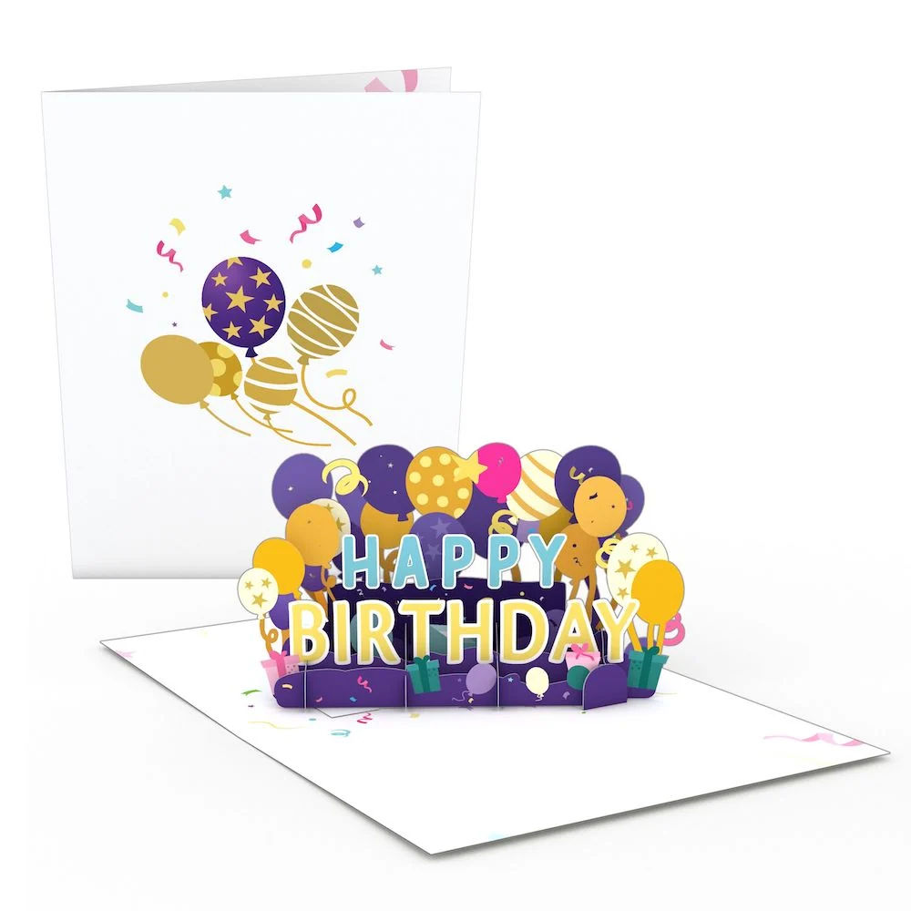 Lovepop Paperpop Birthday Box Set (Assorted 24-Pack): Paperpop Card Candle - Image 6