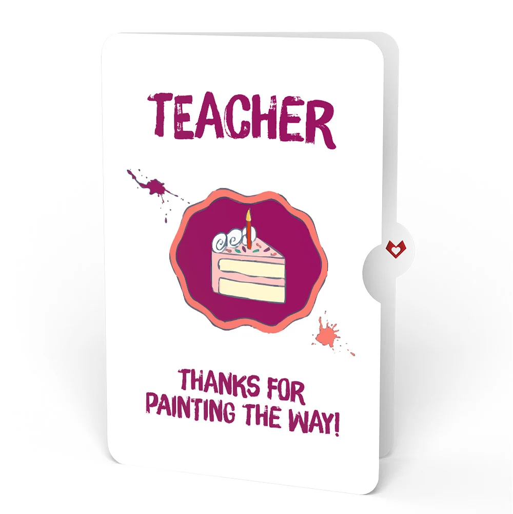 Lovepop Happy Birthday to a True Masterpiece Pop-Up Card and Sentiment Set for Teacher - Image 4