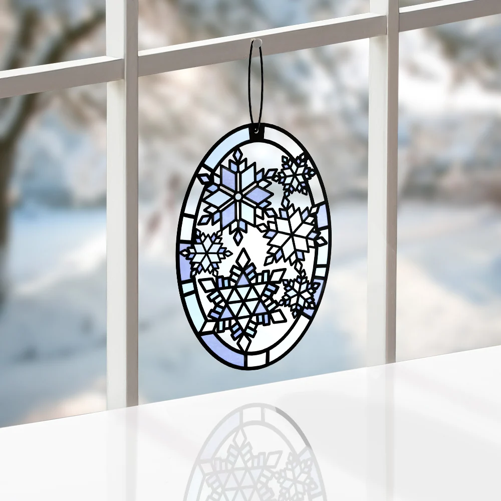 Lovepop Let It Snow Suncatcher Card & Pop-Up Bouquet Bundle - Image 3
