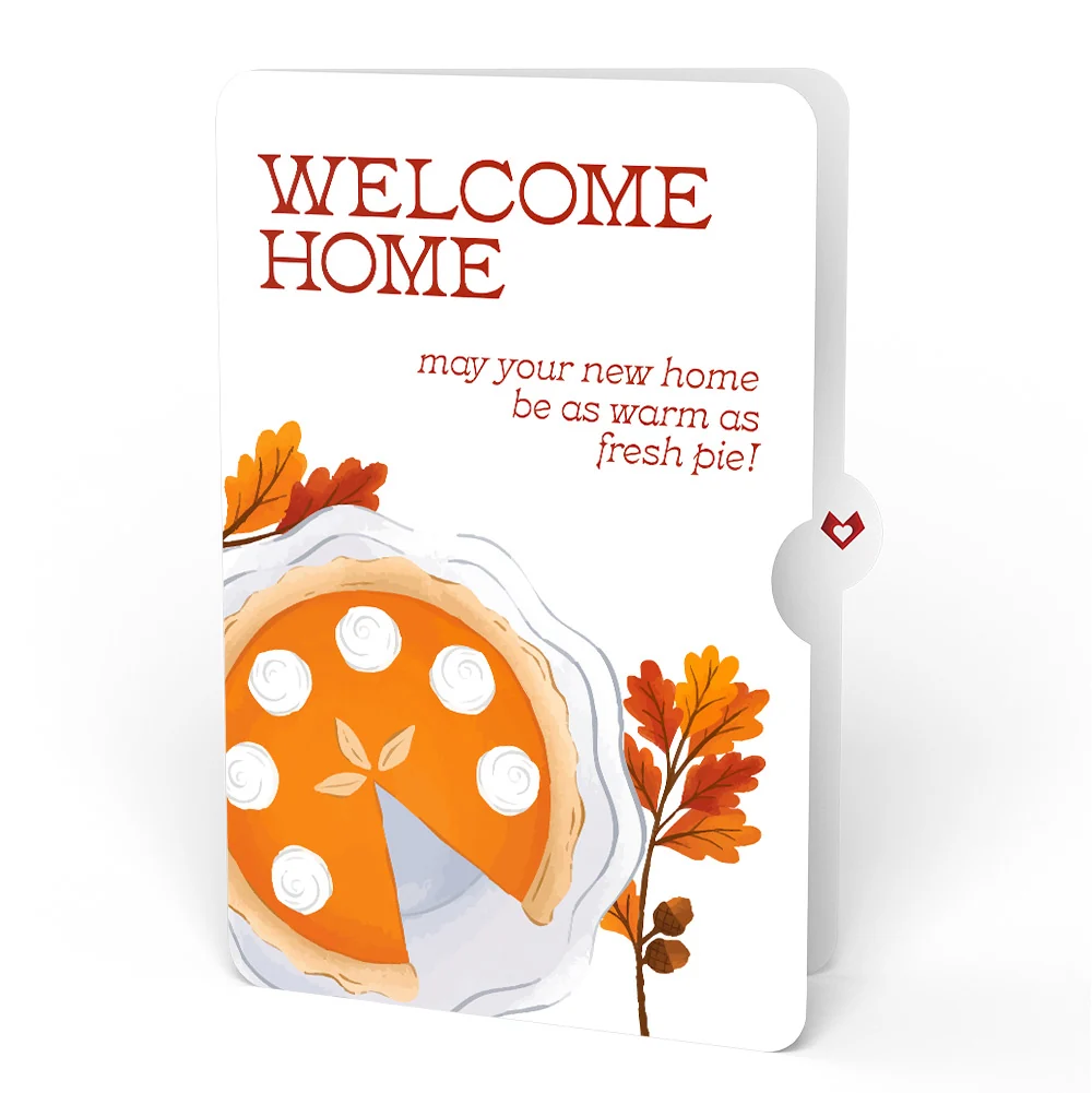 Lovepop Pumpkin Pie Housewarming Pop-Up Card and Sentiment Set Cream - Image 4