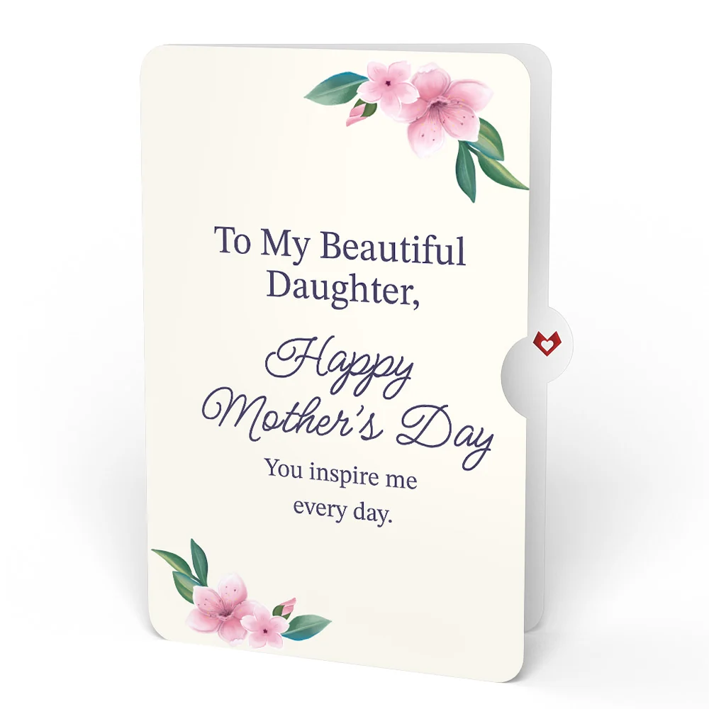 Lovepop Hydrangea Mother's Day Bouquet and Sentiment Set for Daughter Vase - Image 4