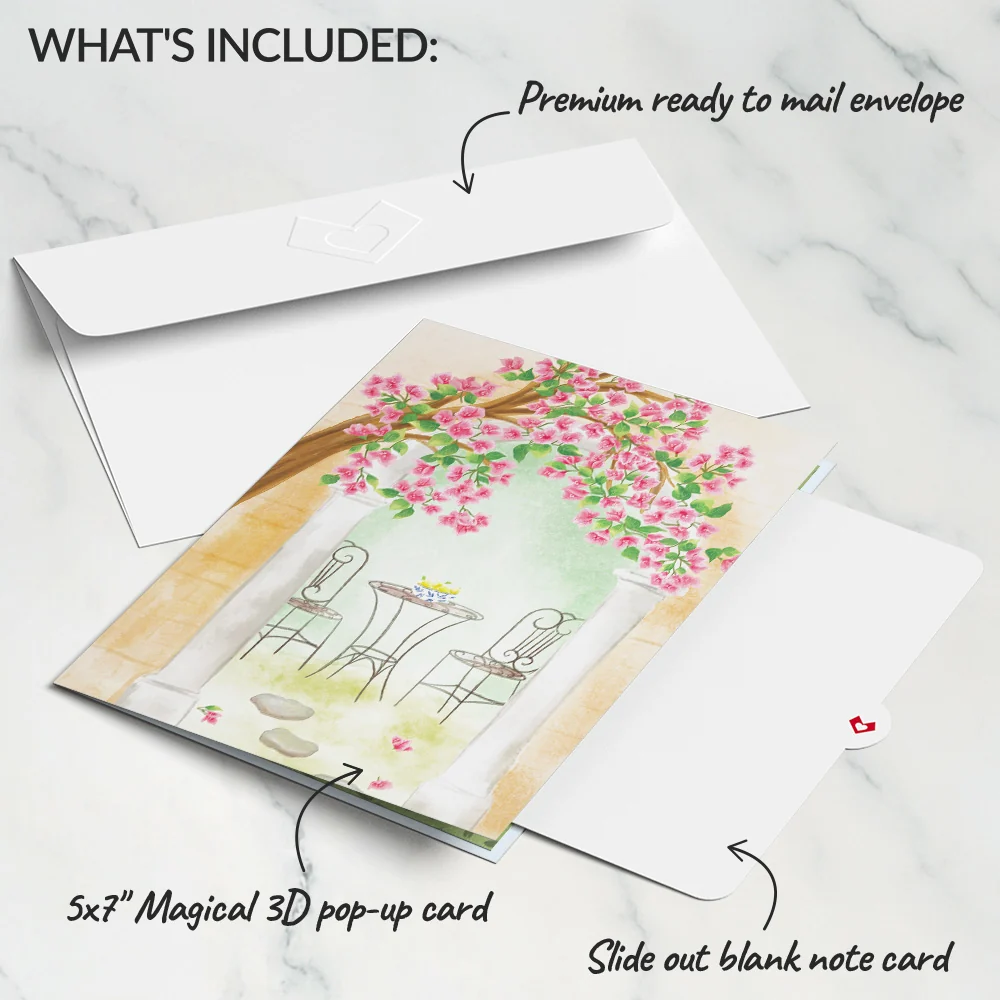 Lovepop Bougainvillea Garden Pop-Up Card - Image 5