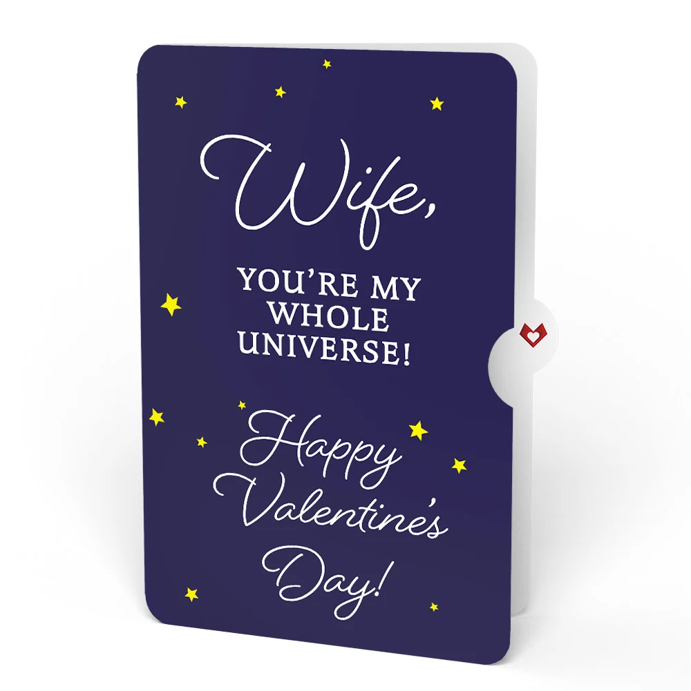Lovepop Celestial Love Pop-Up Card and Sentiment Set for Wife - Image 4