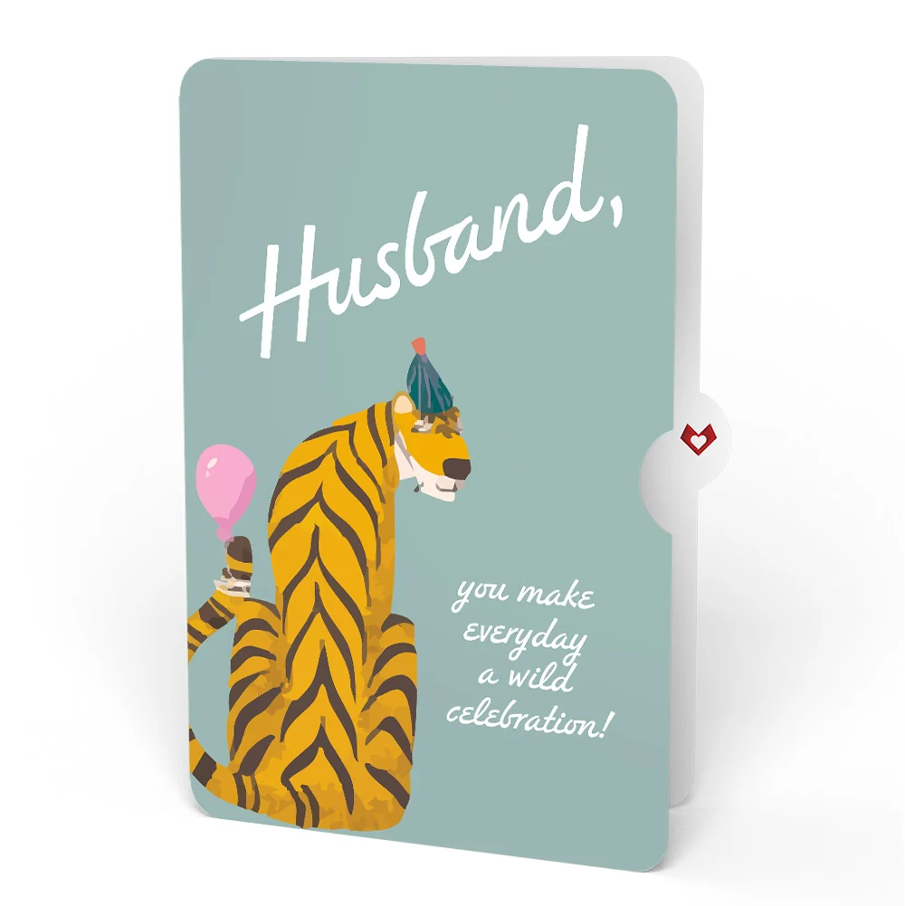 Lovepop Party Animals Birthday Pop-Up Card and Sentiment Set for Husband - Image 4