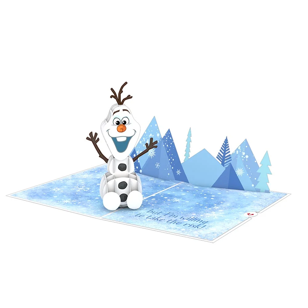 Lovepop Disney Frozen Olaf's Warm Hugs Pop-Up Card - Image 3