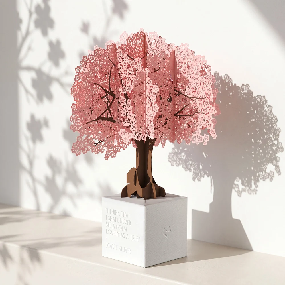 Lovepop Cherry Blossom Poet Tree Pop-Up Paper Sculpture
