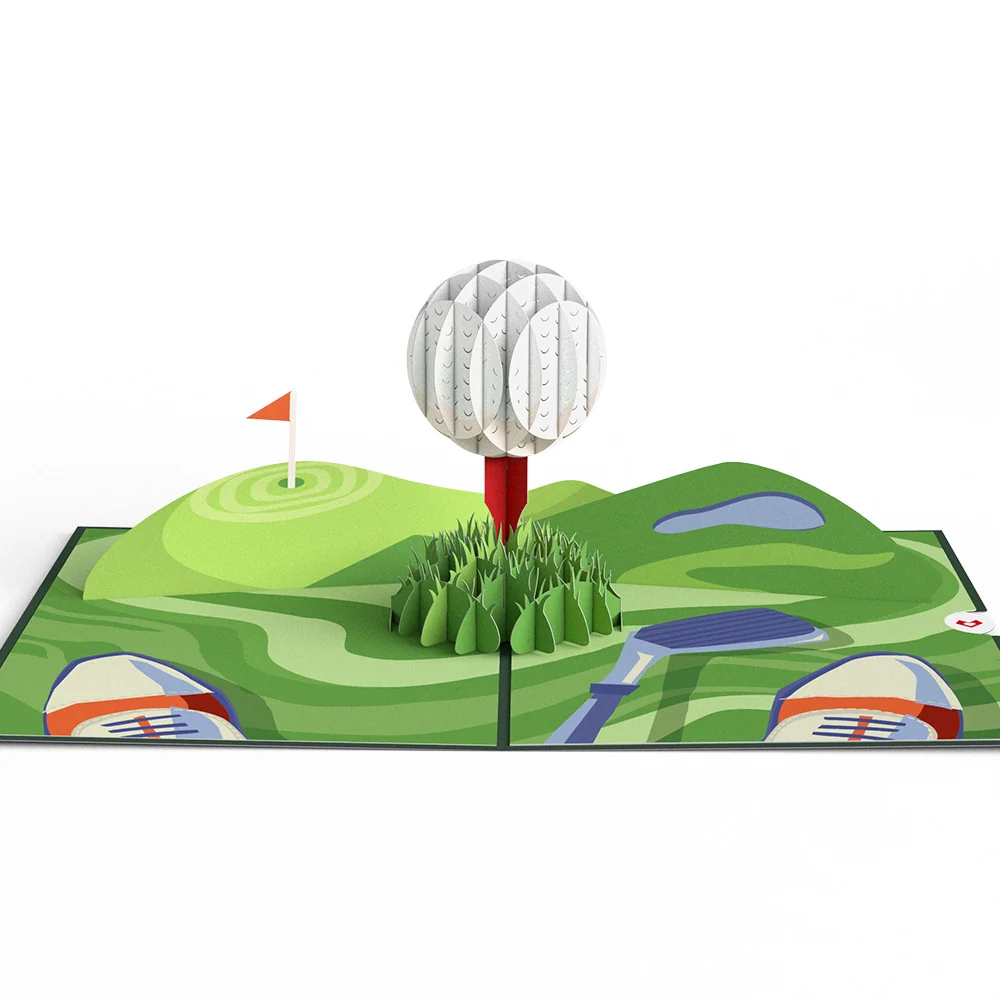 Lovepop Hole in One Pop-Up Card - Image 3