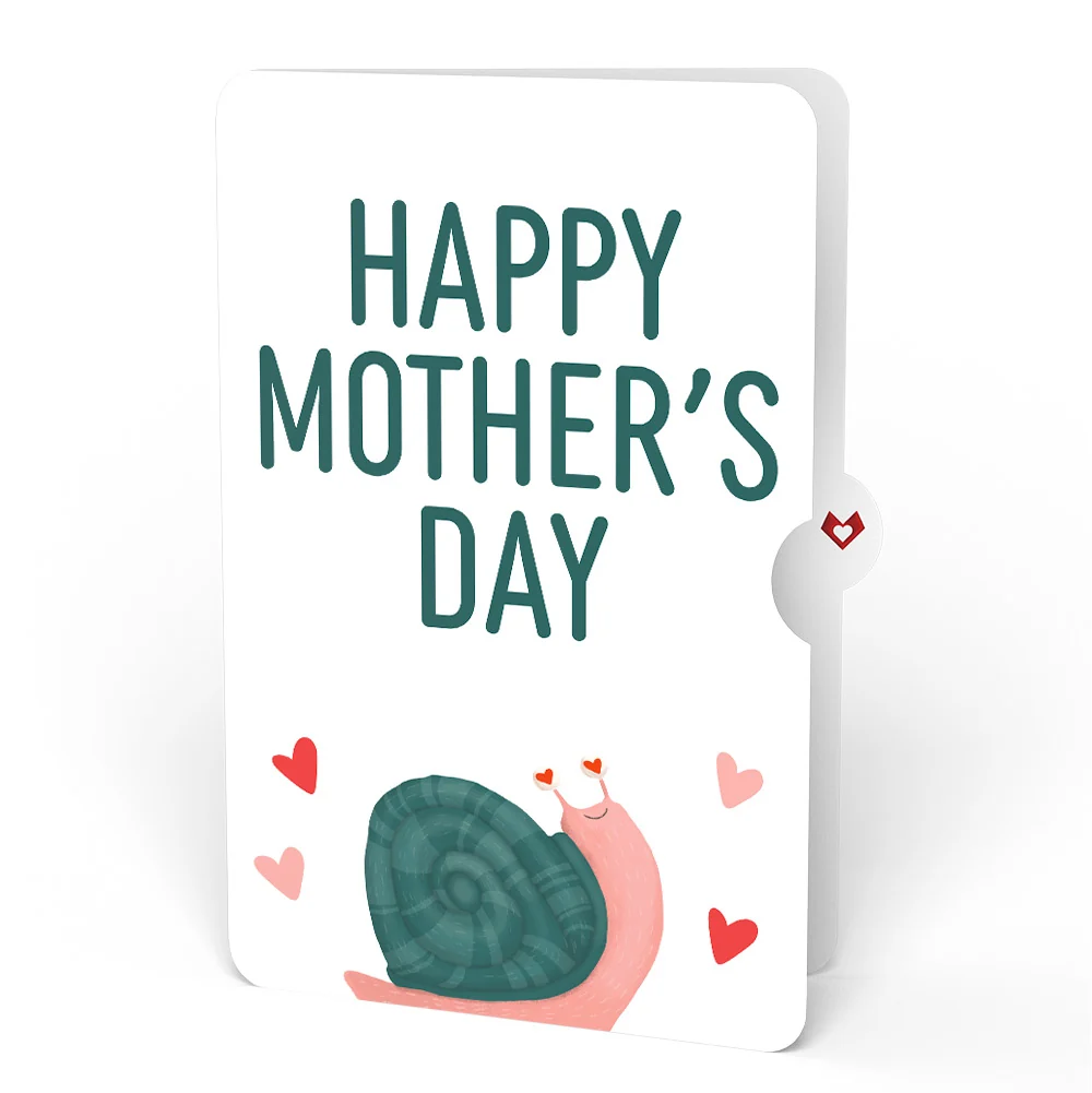 Lovepop Love You Slow Much Snail Mother’s Day Pop-Up Card and Blushing Snail Sentiment Set for Mom - Image 4