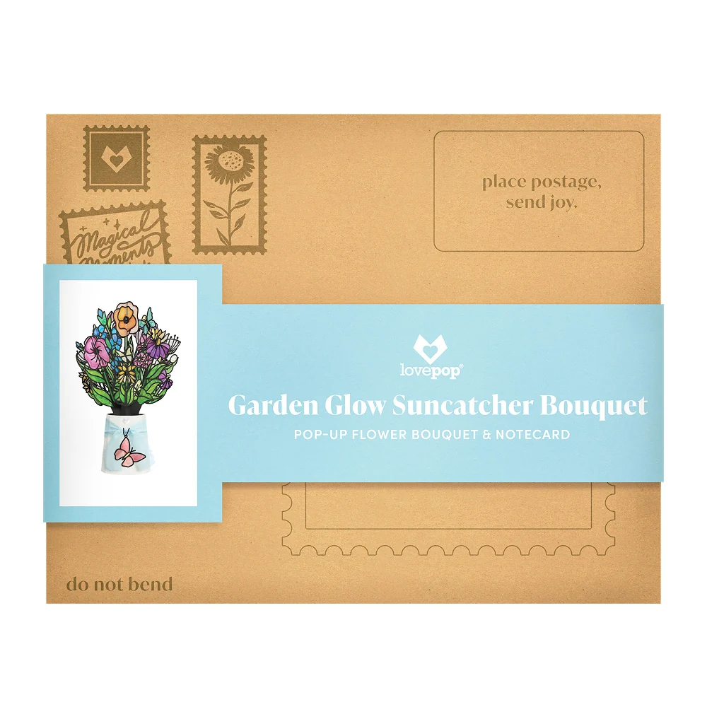 Lovepop Birthday Butterfly Pop-Up Card & Suncatcher Bouquet Bundle - Image 8