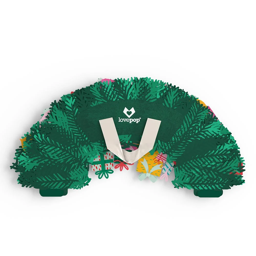 Lovepop Christmas Joy Wreath - Image 5