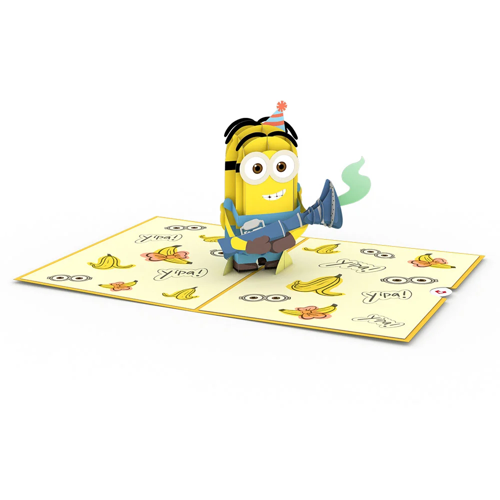Lovepop Despicable Me Minions Birthday Surprise Pop-Up Card - Image 3