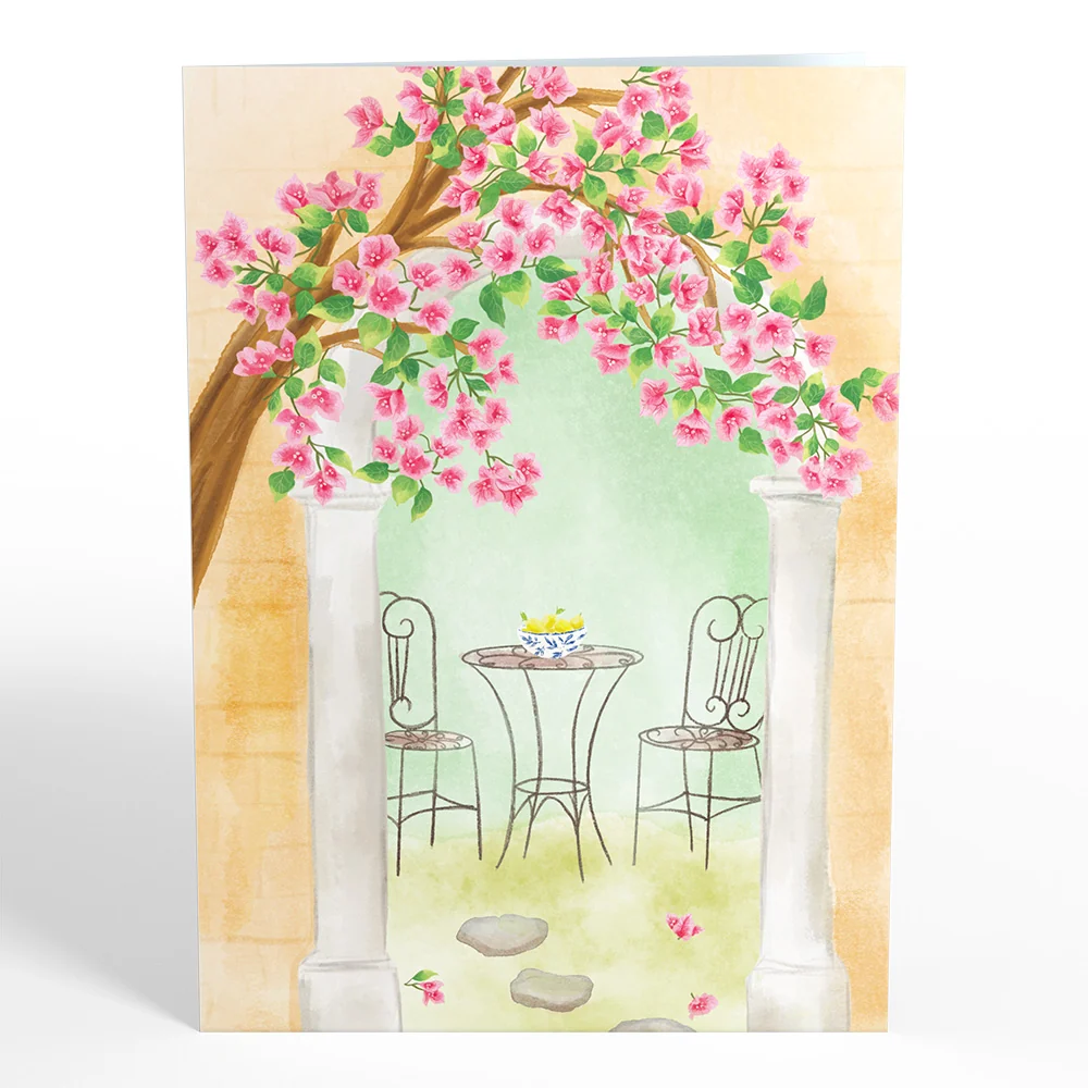 Lovepop Bougainvillea Garden Pop-Up Card - Image 4