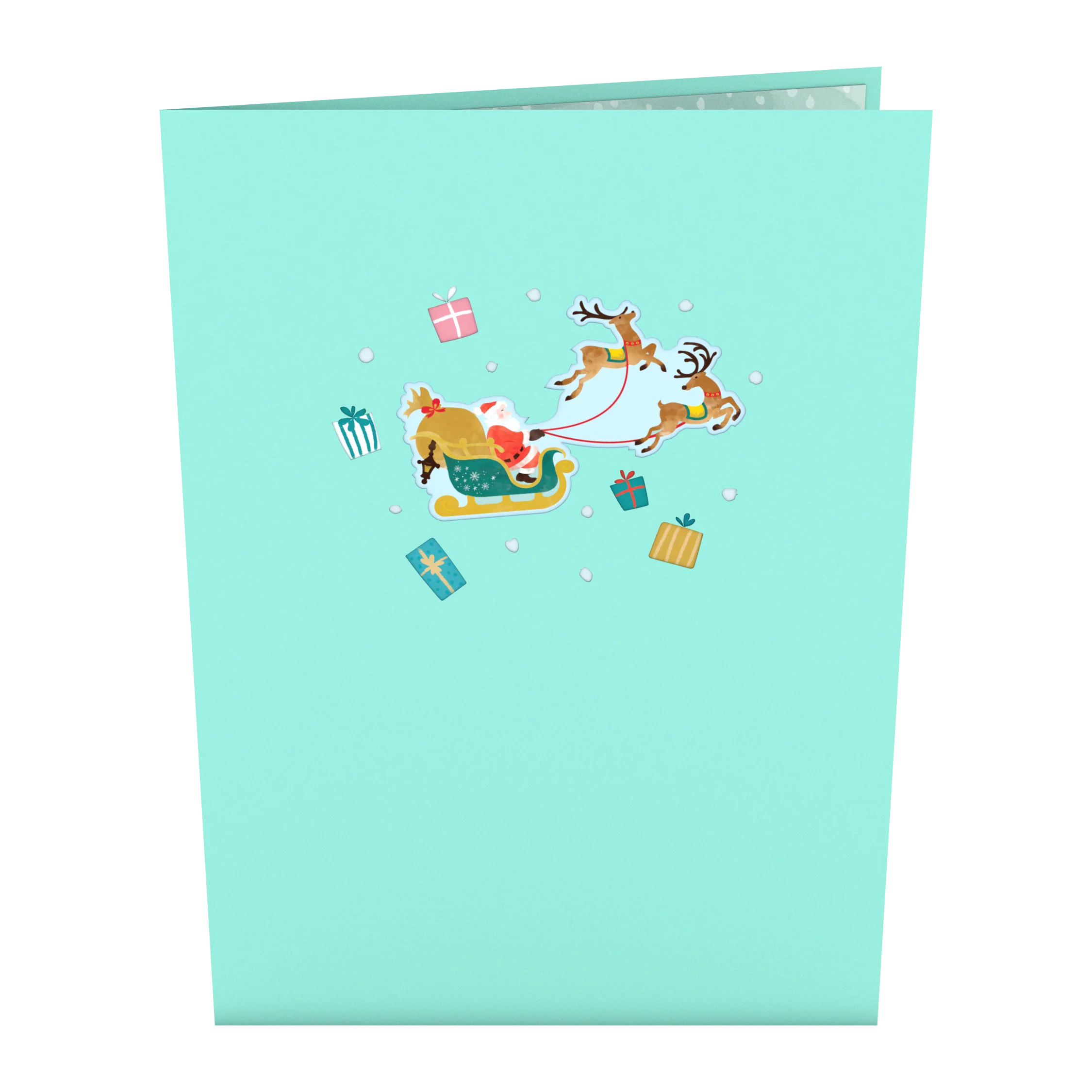 Lovepop Santa Sleigh Pop-Up Card - Image 6