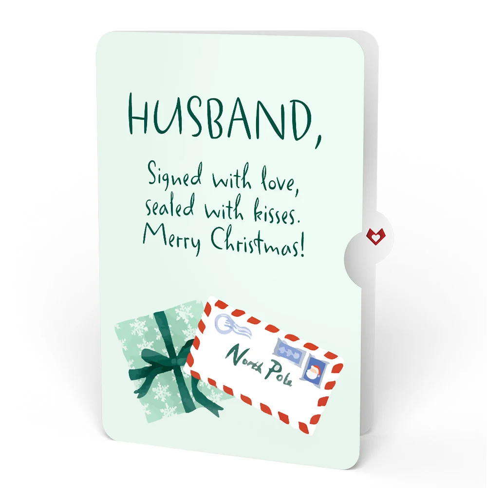 Lovepop Season's Greetings Penguin Surprise Pop-Up Card and Sentiment Set for Husband - Image 4