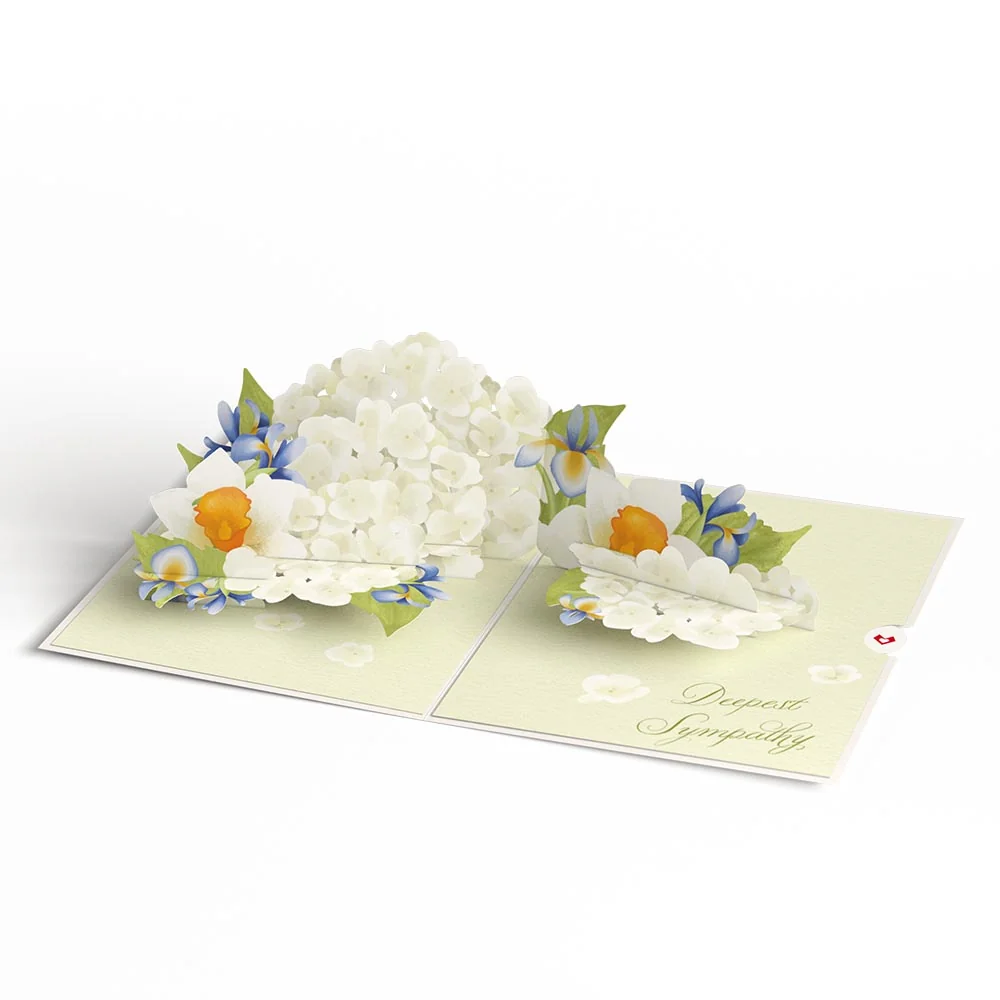 Lovepop May You Find Peace and Comfort Sympathy Pop-Up Card - Image 4