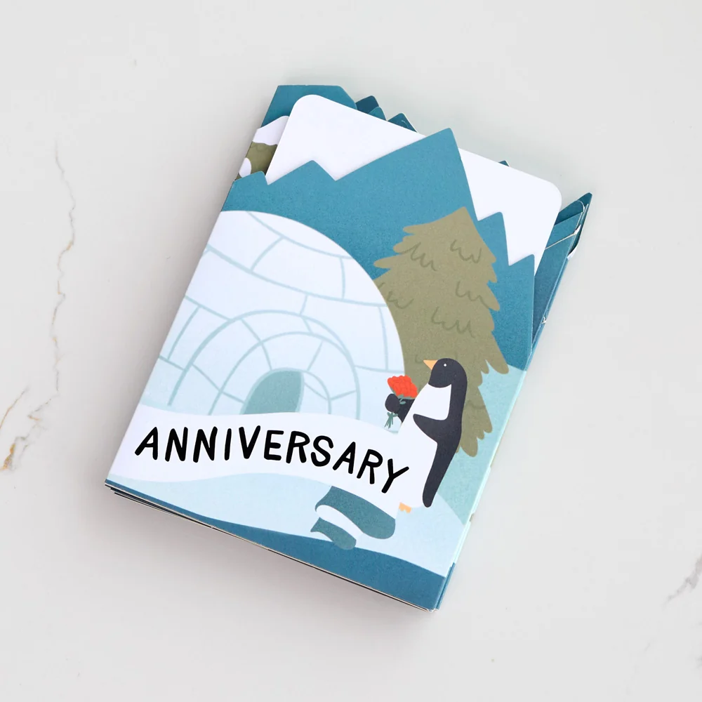 Lovepop Mates For Life Happy Anniversary Loooooong Card (Expands to 2 feet) - Image 3