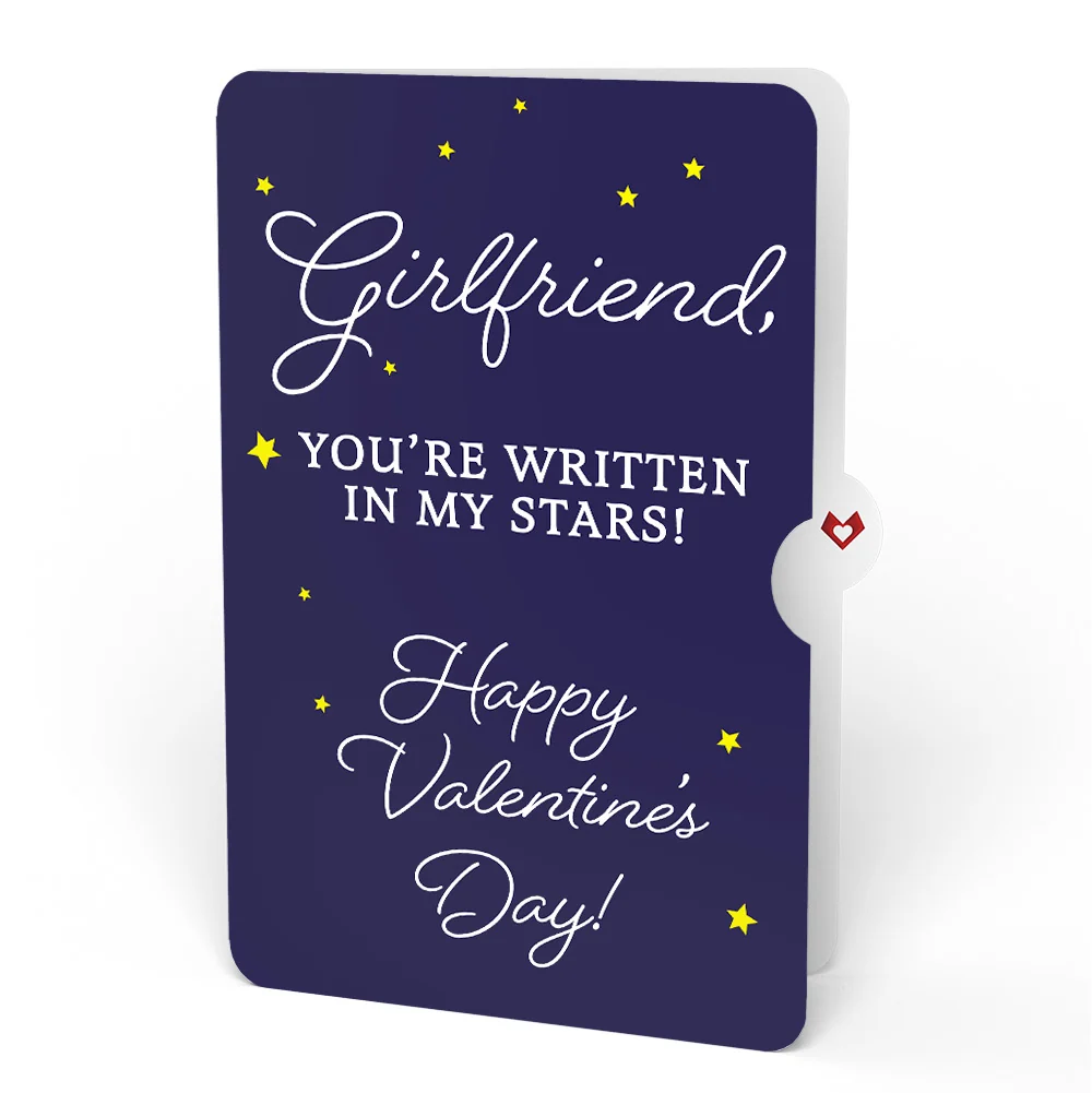 Lovepop Celestial Love Pop-Up Card and Sentiment Set for Girlfriend - Image 4