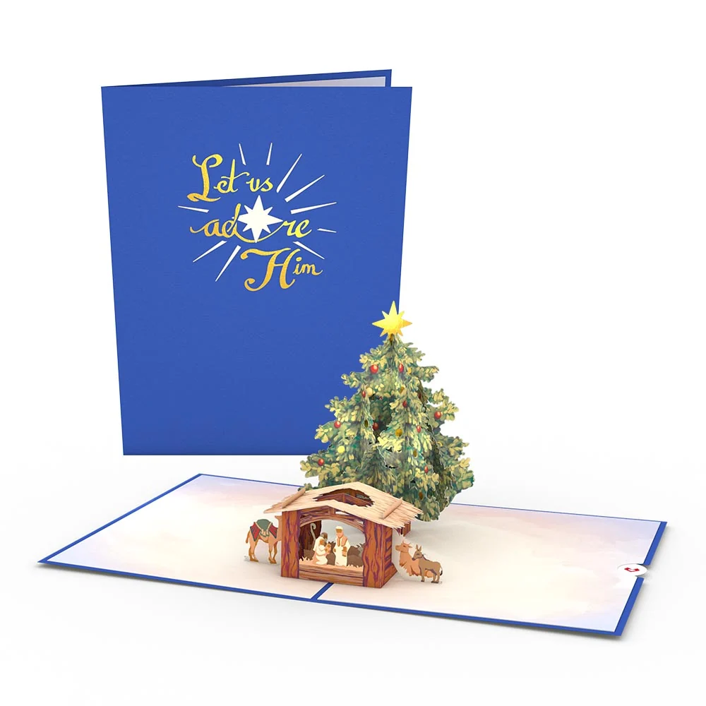 Lovepop Nativity Christmas Tree 12-Pack - Image 3