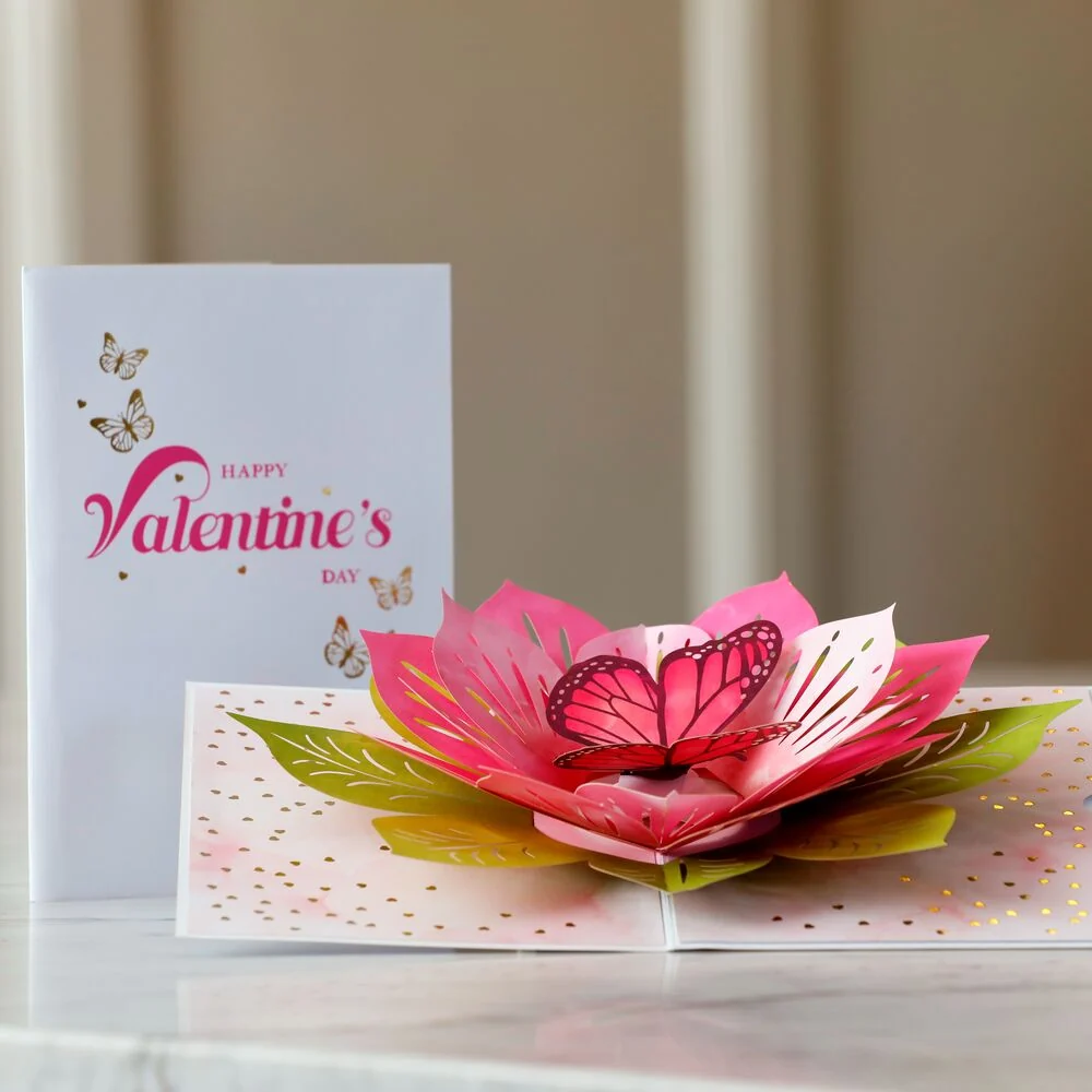 Lovepop Valentine’s Day Butterfly Pop-Up Card - Image 5