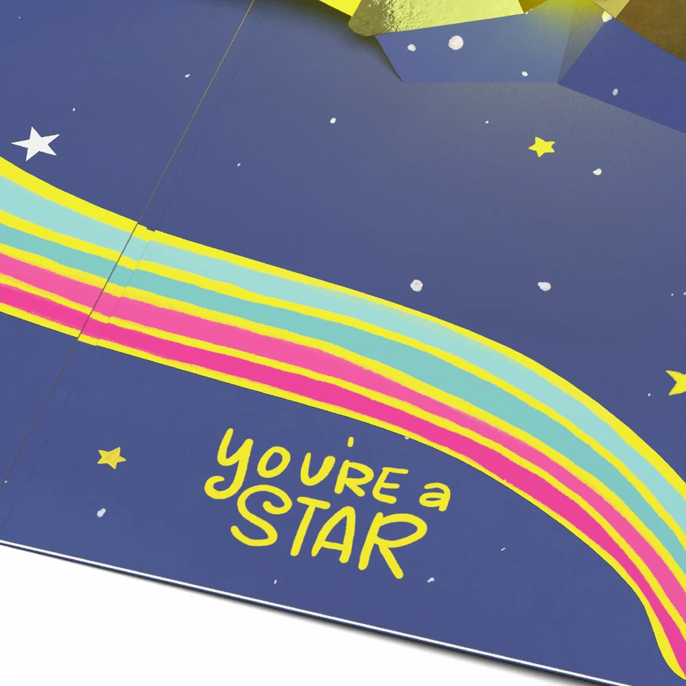 Lovepop You're a Star Light-Up Pop-Up Card - Image 4