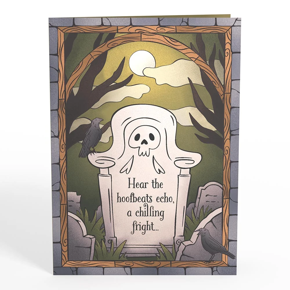 Lovepop Headless Horseman Halloween Pop-Up Card - Image 4