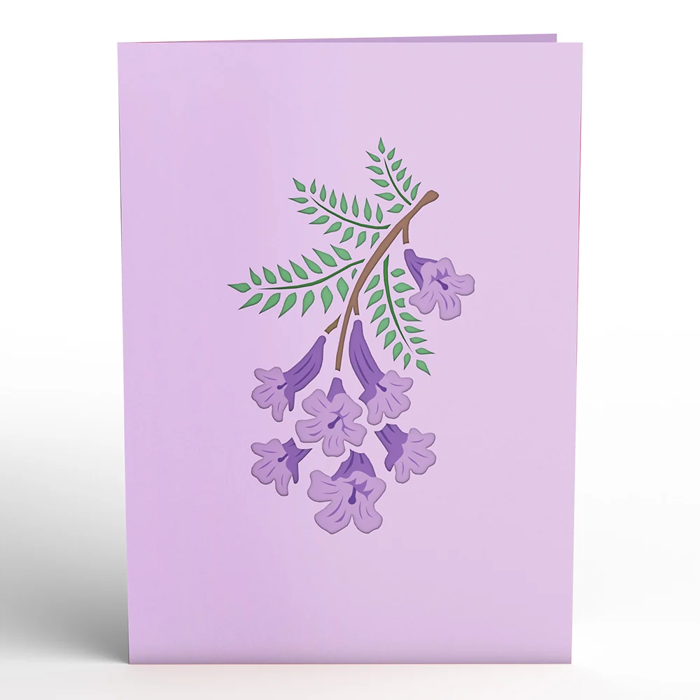 Lovepop Jacaranda Tree Pop-Up Card - Image 4