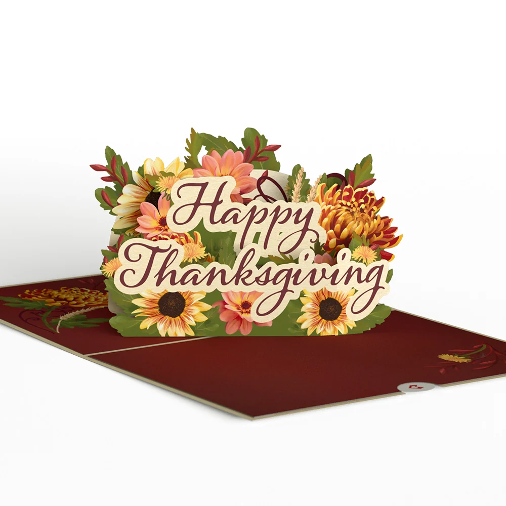 Lovepop Thanksgiving Gratitude Pop-Up Card - Image 3