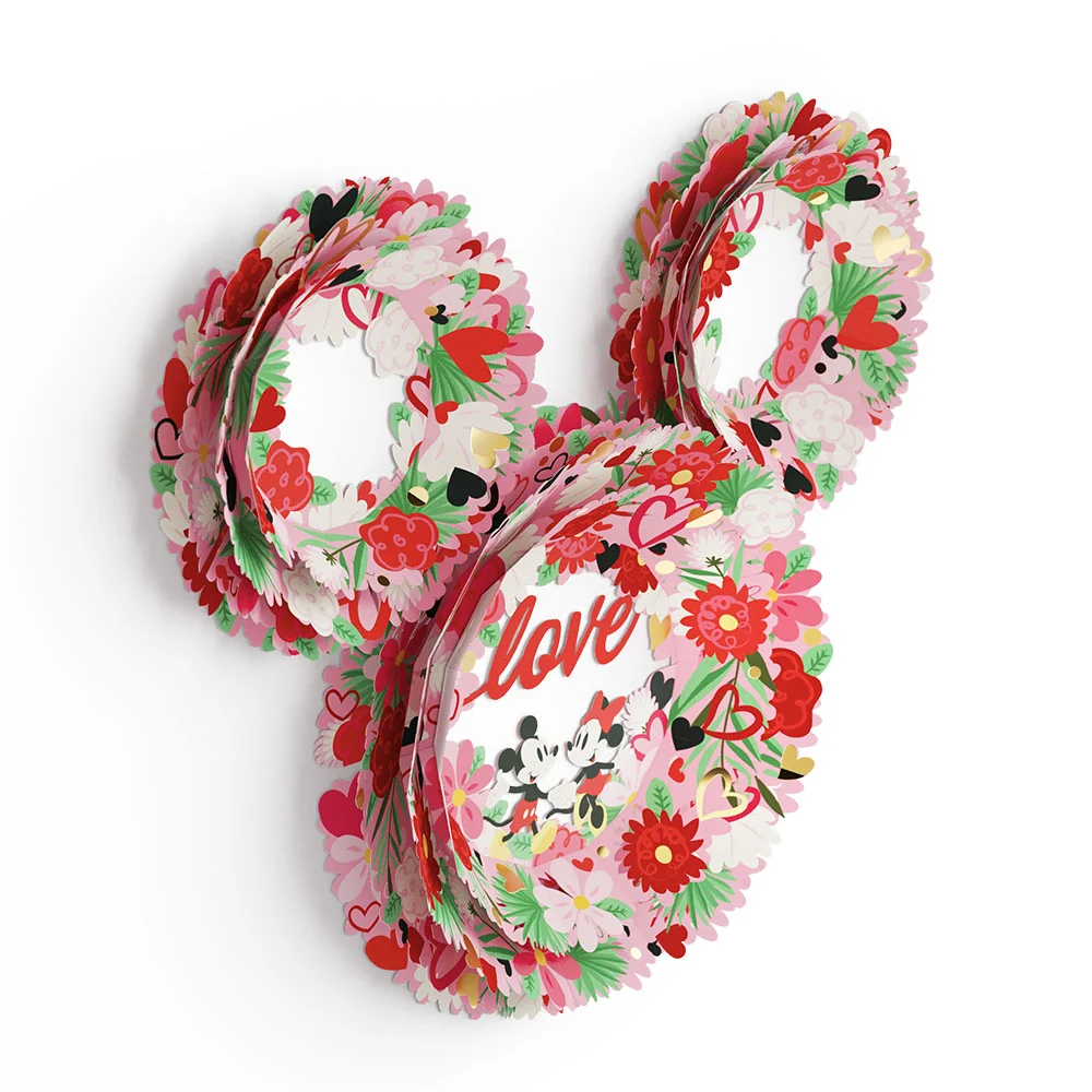 Lovepop Disney's Mickey and Minnie Mouse Love Wreath - Image 2