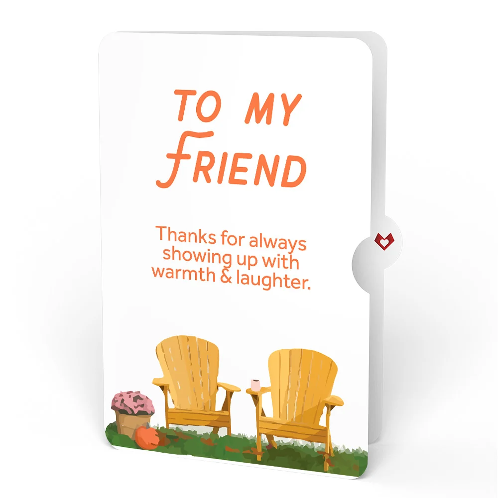 Lovepop Fall Welcome Thank You Pop-Up Card and Sentiment Set for Friend Chair - Image 4