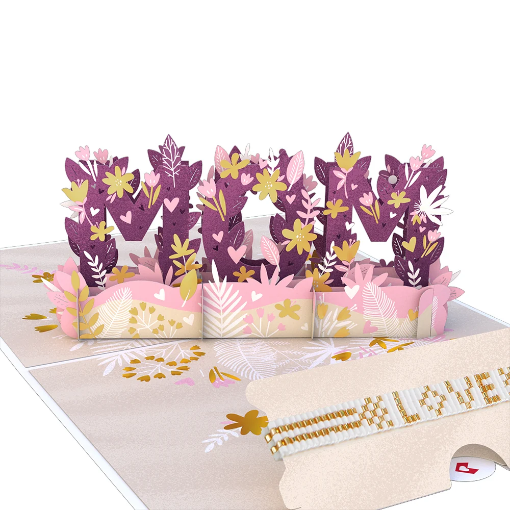 Lovepop Love for Mom Dazzling Card with Bracelet Glass - Image 7