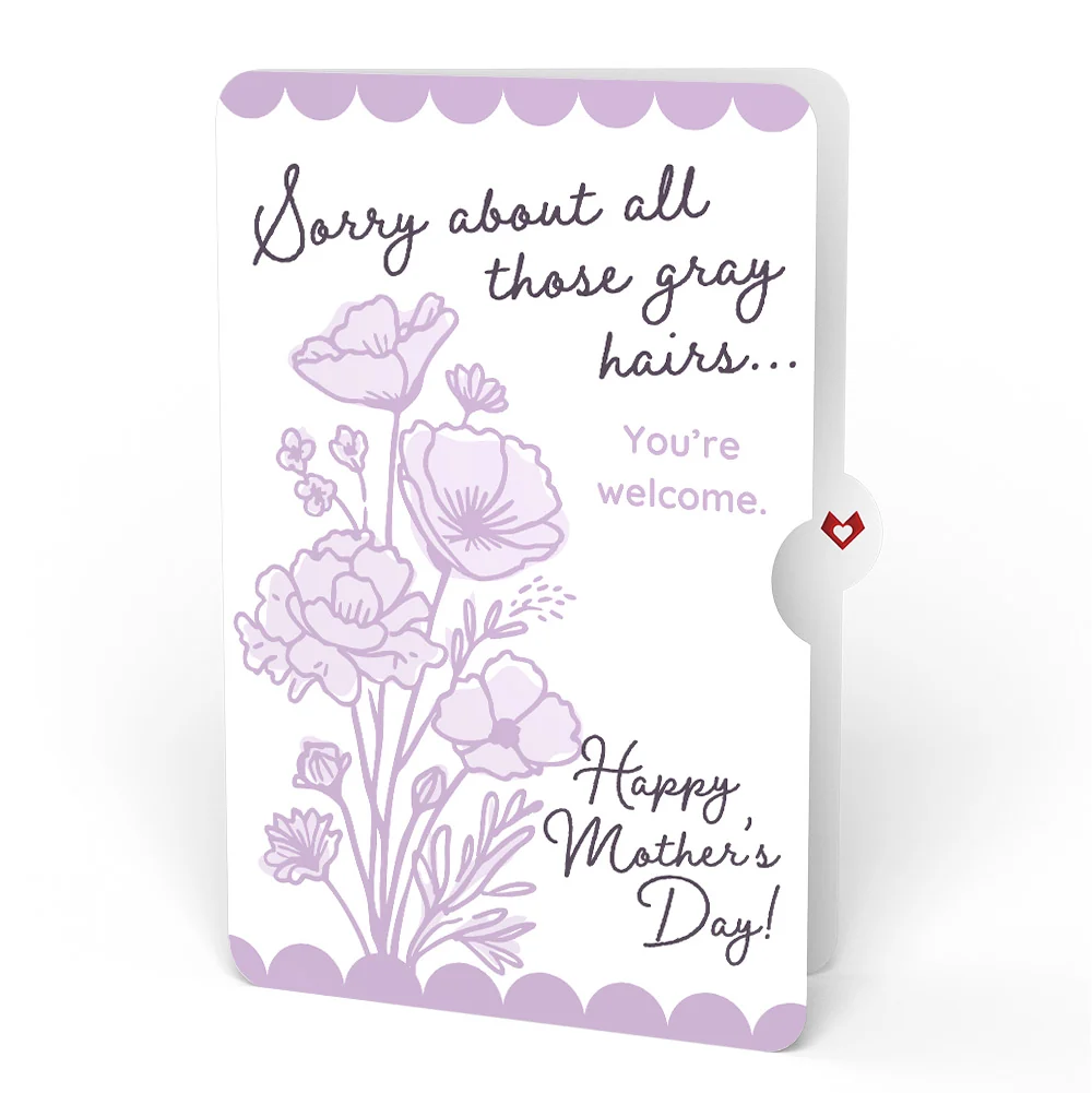 Lovepop Daffodils in Bloom Mother’s Day Pop-Up Card and Vintage Lavender Floral Sentiment Set for Mom - Image 4