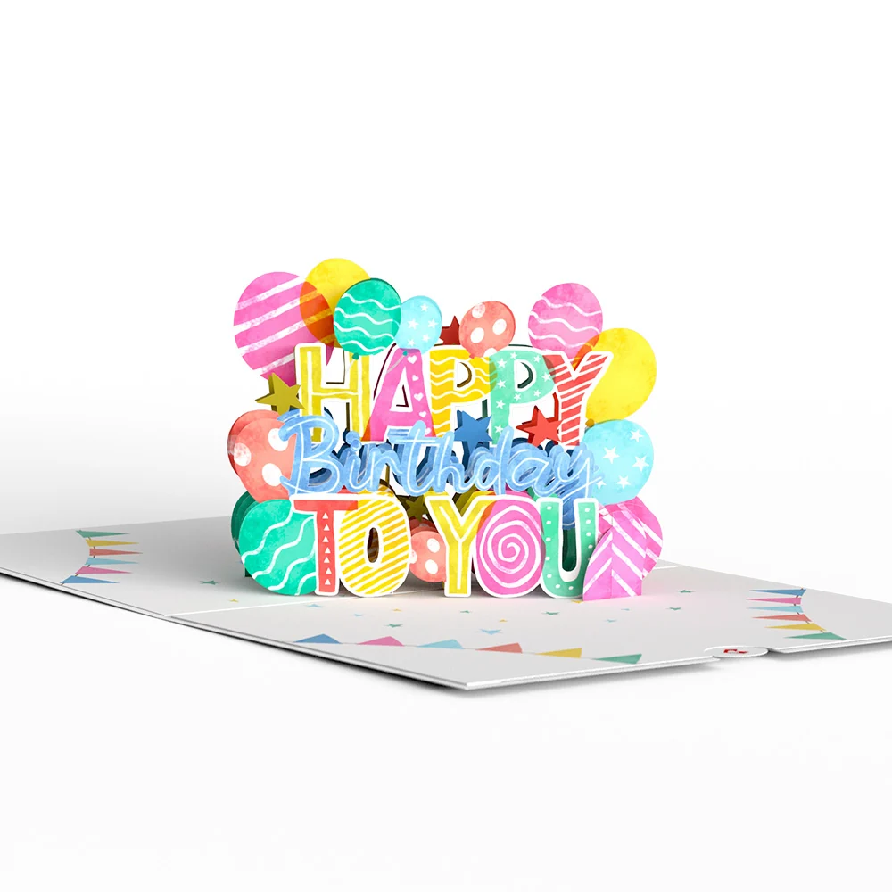 Lovepop Let's Celebrate Birthday Pop-Up Card - Image 3