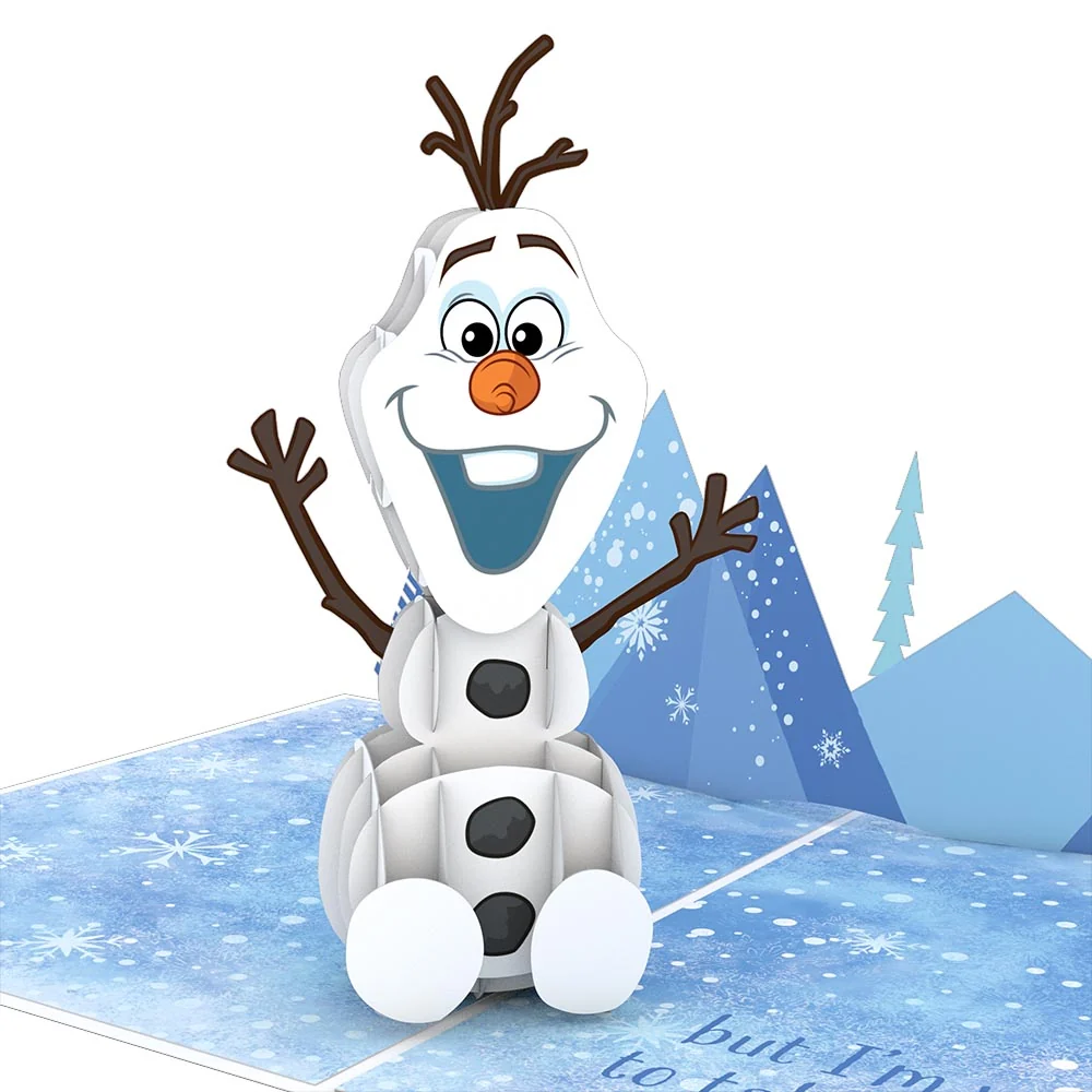 Lovepop Disney Frozen Olaf's Warm Hugs Pop-Up Card - Image 2