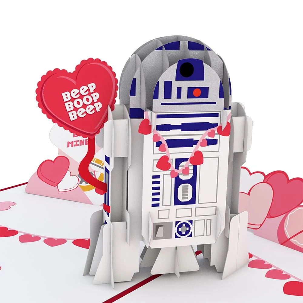 Lovepop Star Wars R2-D2 Valentine Pop-Up Card - Image 2