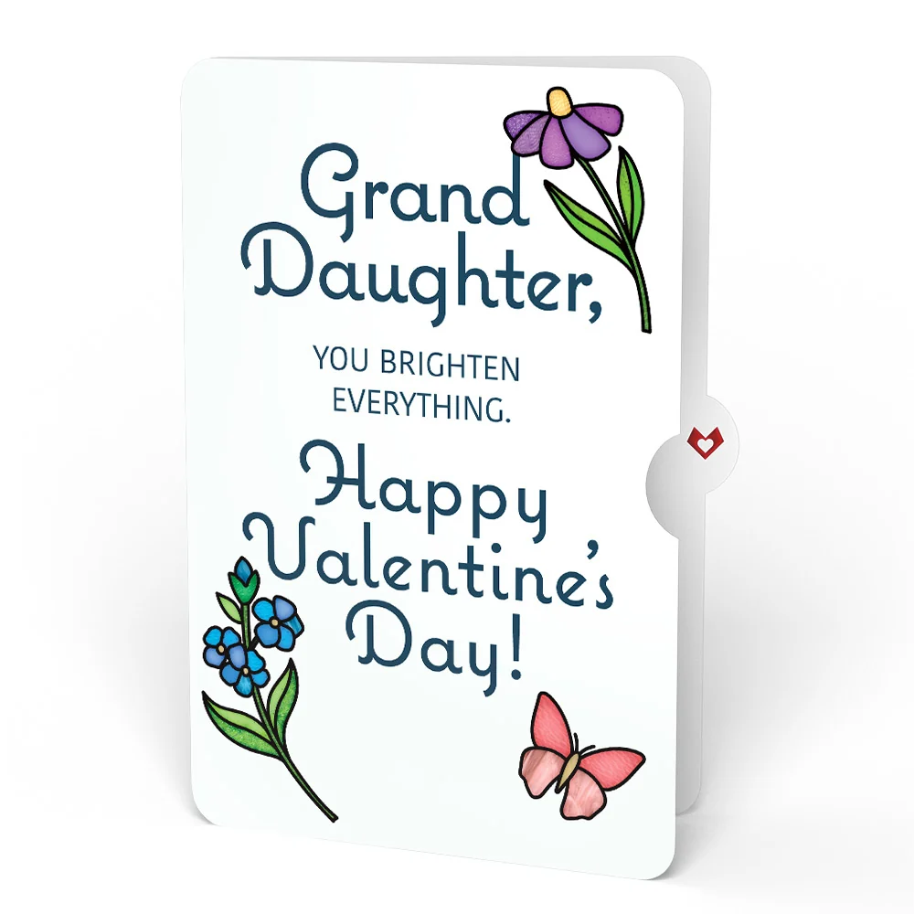 Lovepop Garden Glow Valentine Suncatcher Bouquet and Sentiment Set for Granddaughter Glass - Image 4