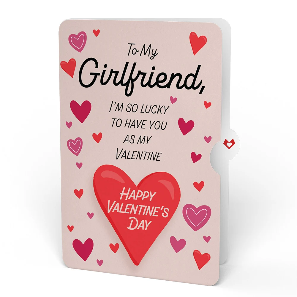 Lovepop Love You A-Lotl Valentine Pop-Up Card and Sentiment Set for Girlfriend - Image 4