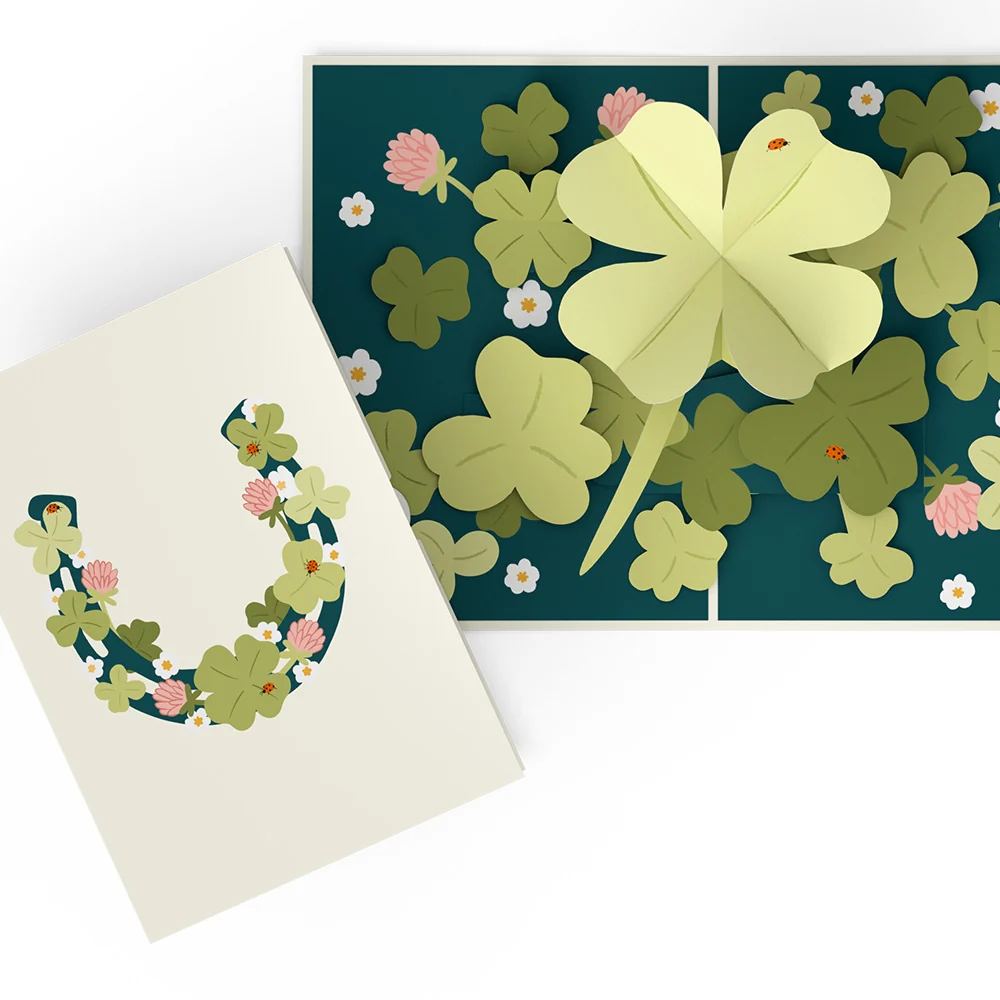 Lovepop Lucky Shamrock 3-Pack Basket - Image 2
