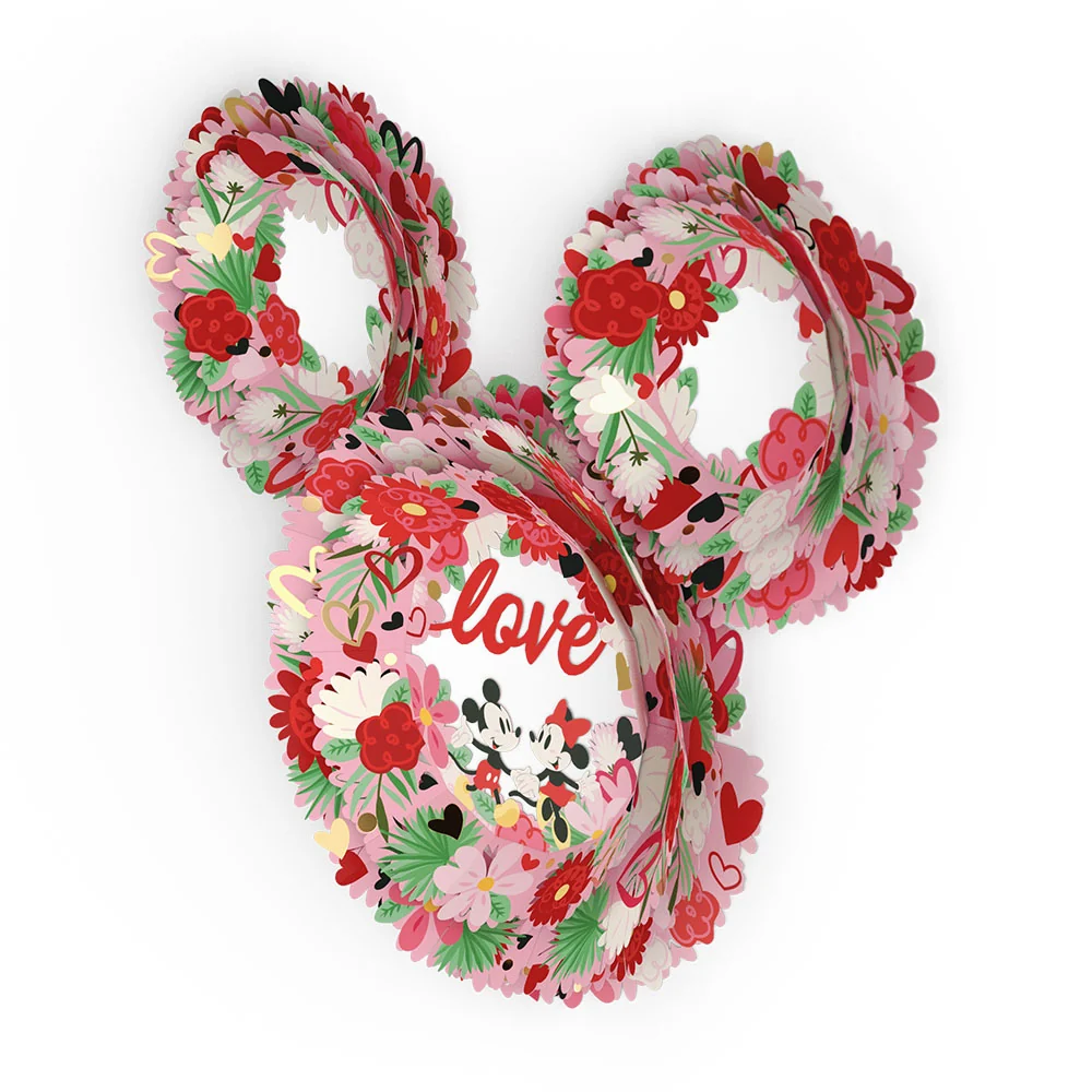 Lovepop Disney's Mickey and Minnie Mouse Love Wreath - Image 3