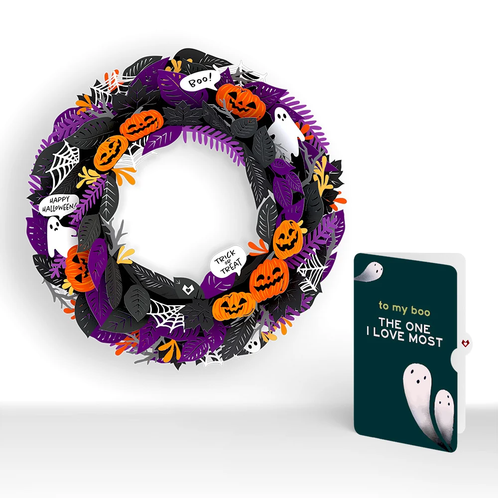 Lovepop Halloween Wreath and Sentiment Set