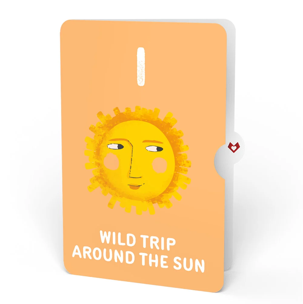 Lovepop Another Trip Around the Sun 1st Birthday Light-Up Pop-Up Card and Sentiment Set - Image 4