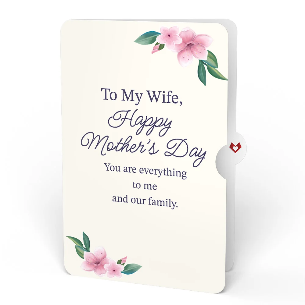 Lovepop Hydrangea Butterflies Mother's Day Pop-Up Card and Sentiment Set for Wife - Image 4