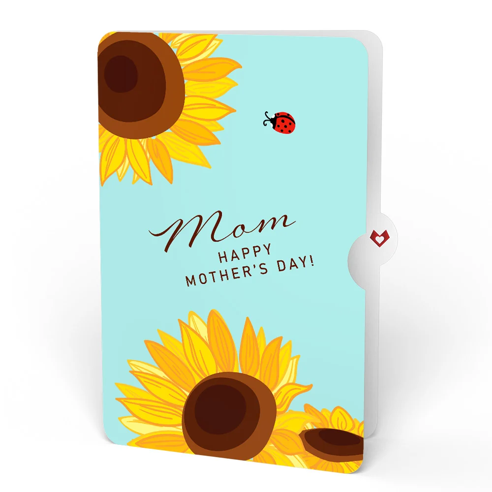 Lovepop Golden Sunflower Mother’s Day Bouquet and Sentiment Set for Mom Vase - Image 4