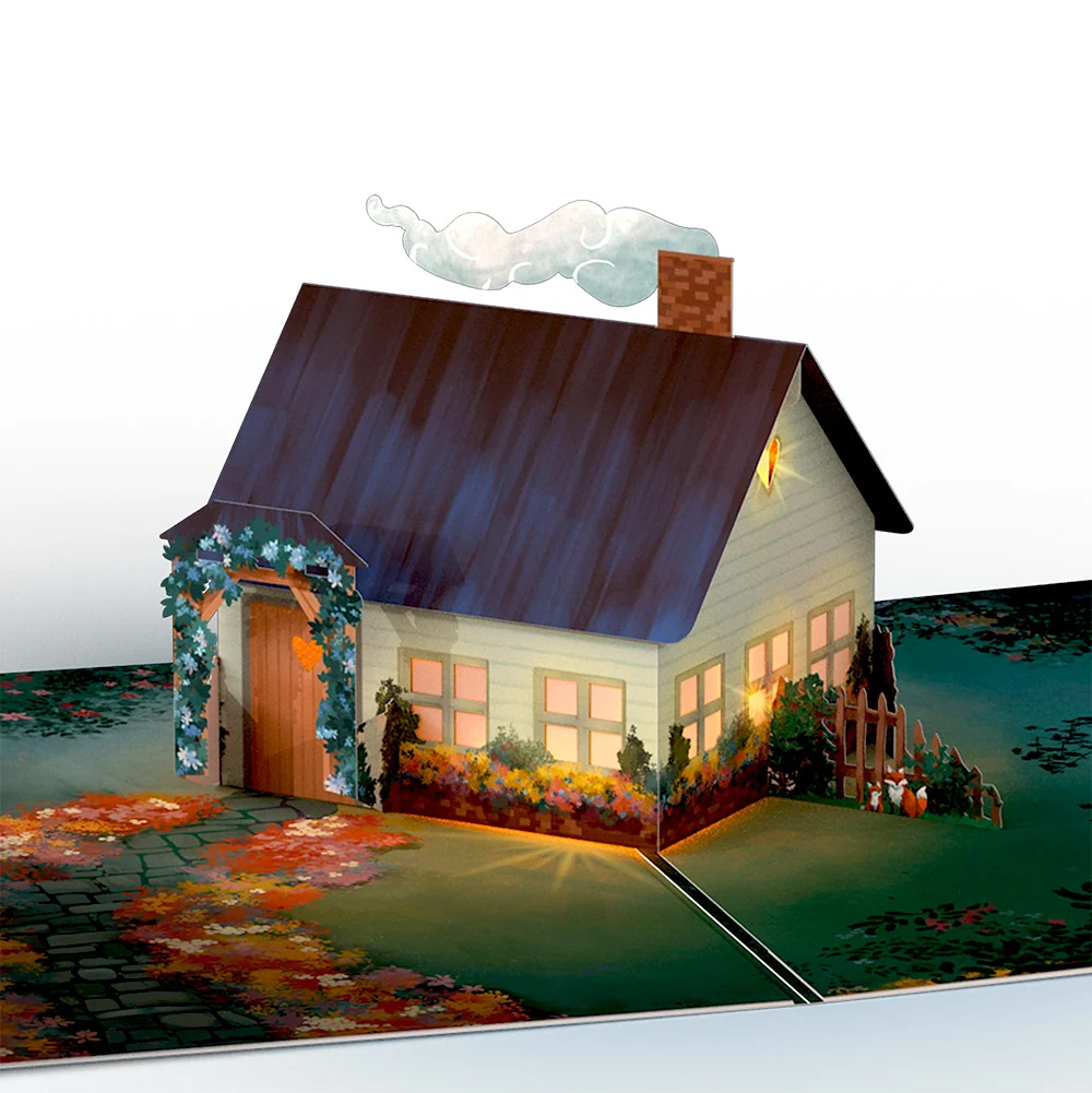 Lovepop Home Is Where Mom Is Mother’s Day Light-Up Pop-Up Card and Sunny Sarcasm Garden Sentiment Set for Mom - Image 3