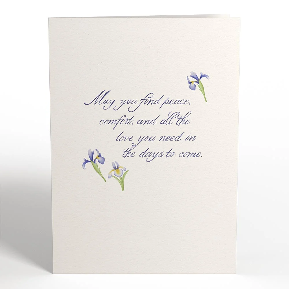 Lovepop May You Find Peace and Comfort Sympathy Pop-Up Card - Image 5