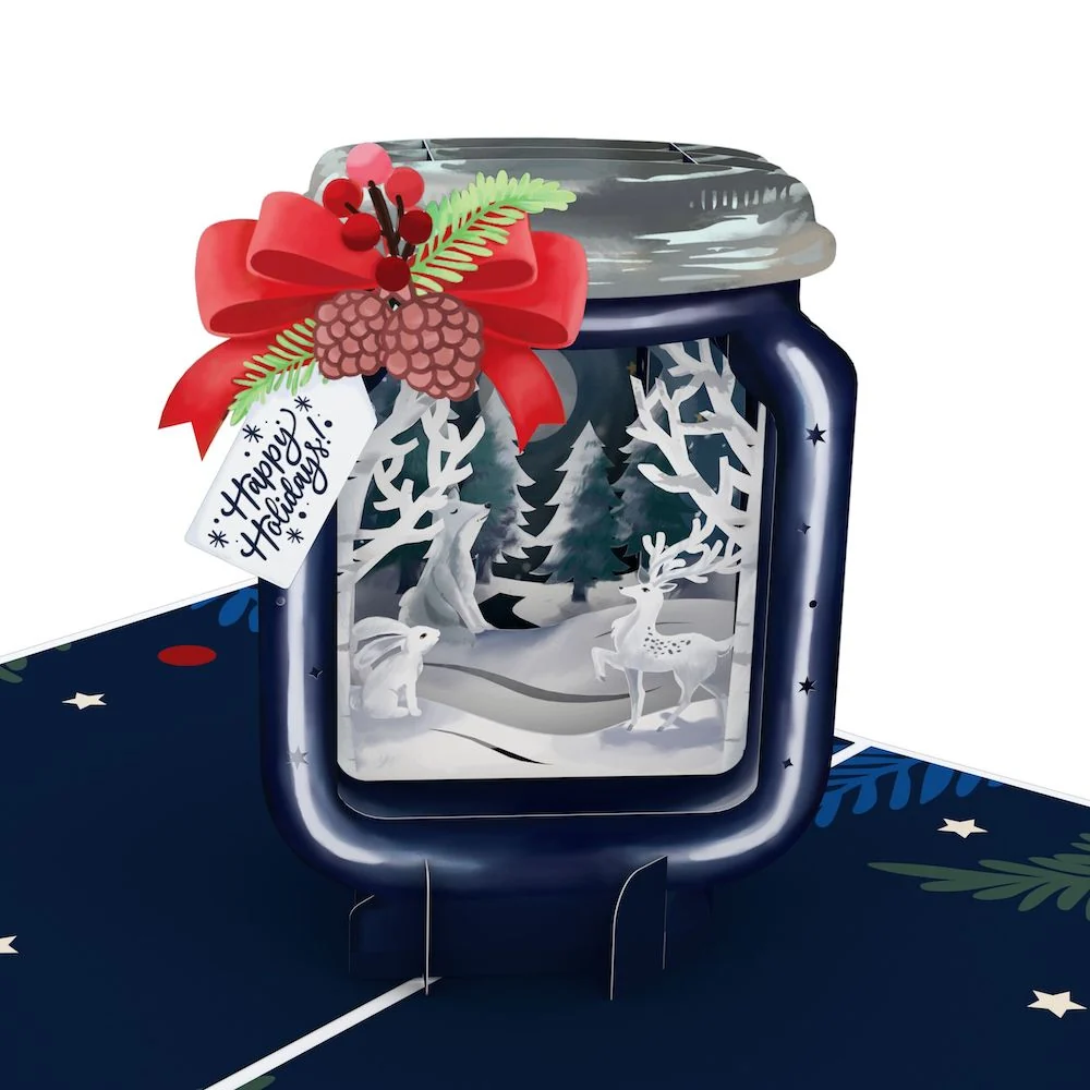 Lovepop Holiday Jar Pop-Up Card - Image 2