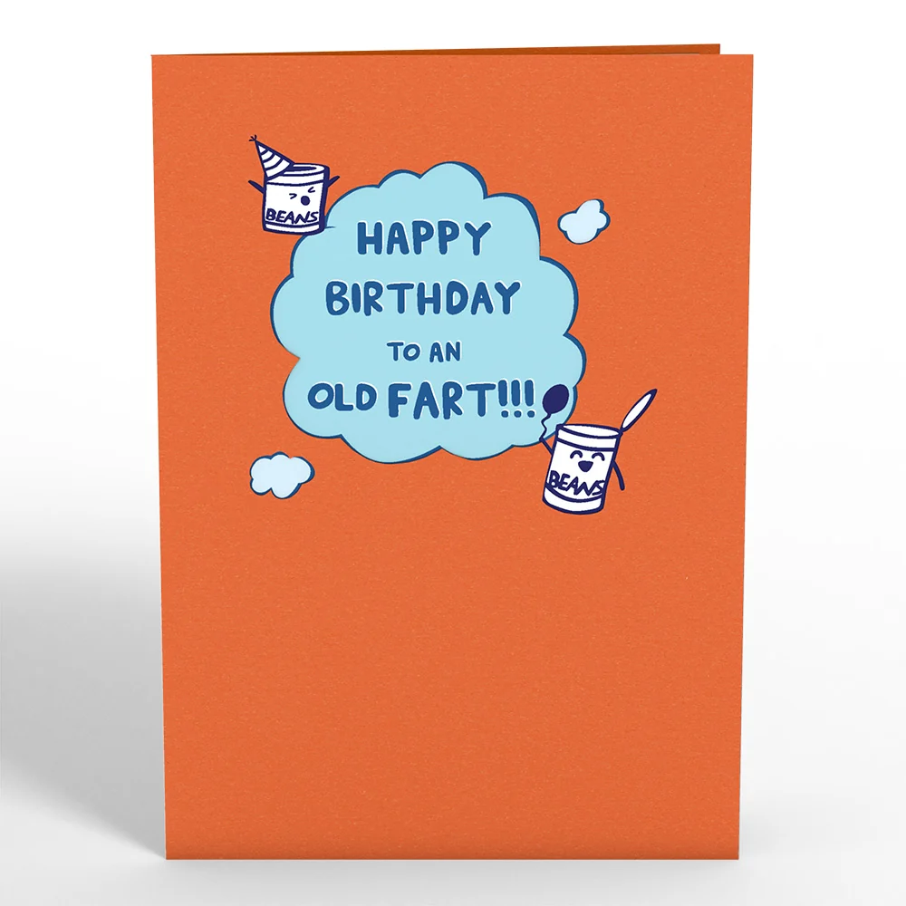 Lovepop Happy Birthday to an Old Fart Pop-Up Card - Image 4